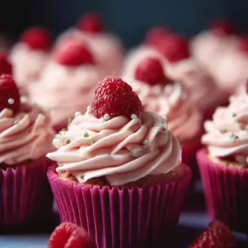 Raspberry Cupcakes