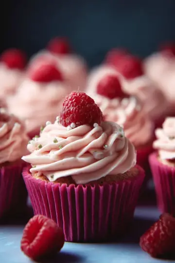 Raspberry Cupcakes