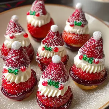 Strawberry Santas Recipe