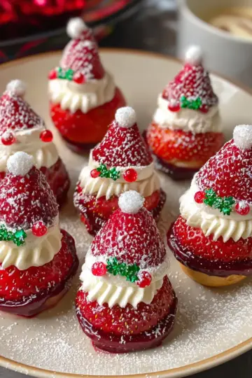 Strawberry Santas Recipe