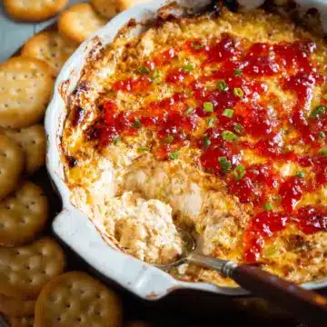 Baked Pepper Jelly Cream Cheese Dip