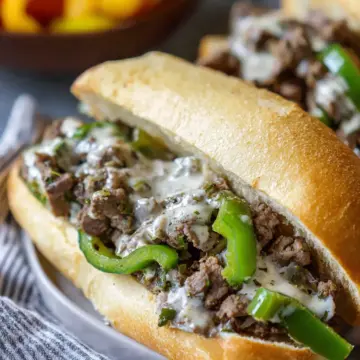 Easy Philly Cheesesteak