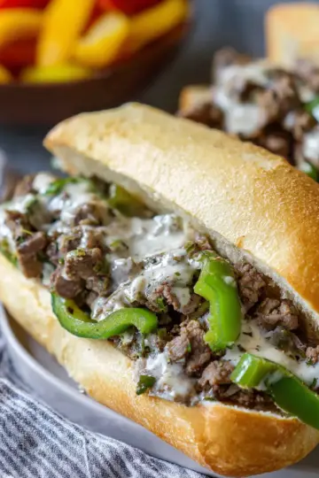 Easy Philly Cheesesteak