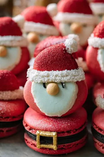 Santa Claus Macarons