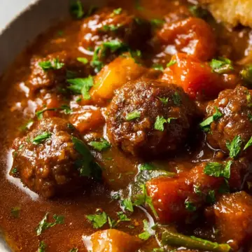 Meatball Stew