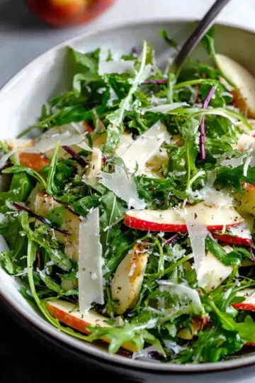 Arugula Salad with Apple and Parmesan