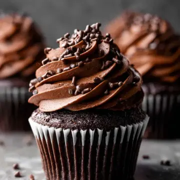 Super Moist Chocolate Cupcakes
