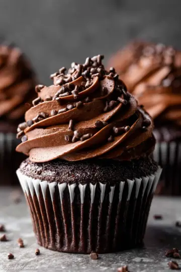 Super Moist Chocolate Cupcakes
