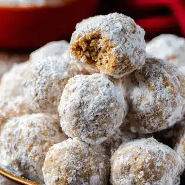 Gingerbread Snowballs