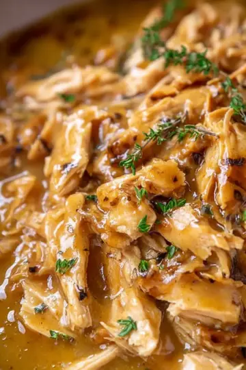 Crockpot Chicken & Gravy