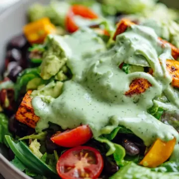 5 Minute Avocado Cilantro Dressing