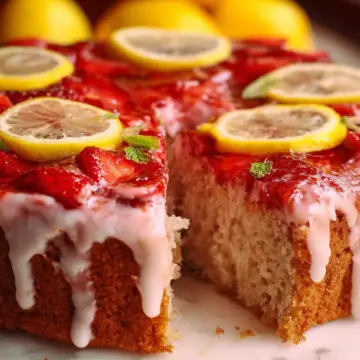 Strawberry Lemon Cake