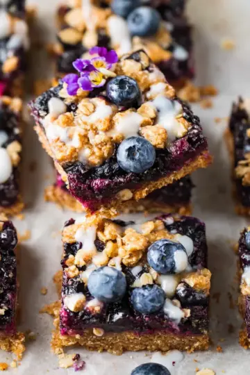 Blueberry Oatmeal Bars