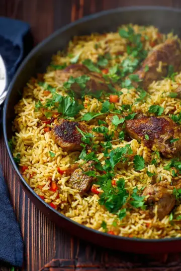 Easy One-Pot Chicken and Rice