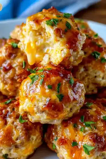 Cream Cheese Sausage Balls