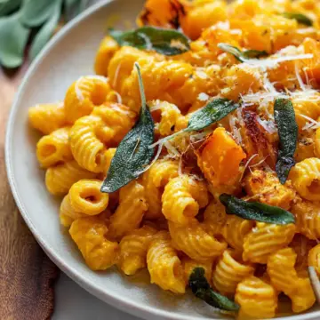 Butternut Squash Pasta with Crispy Sage