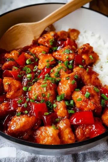 Baked Sweet and Sour Chicken