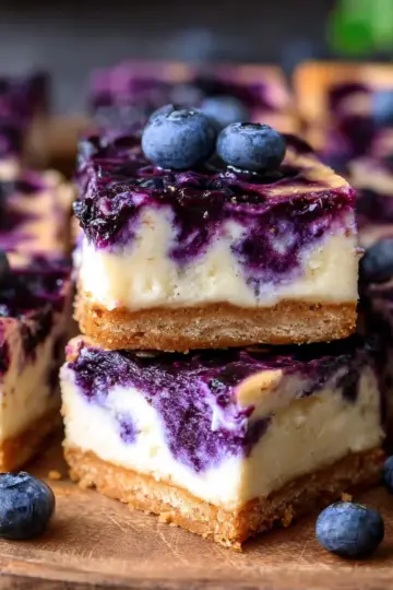 Blueberry Cheesecake Bars