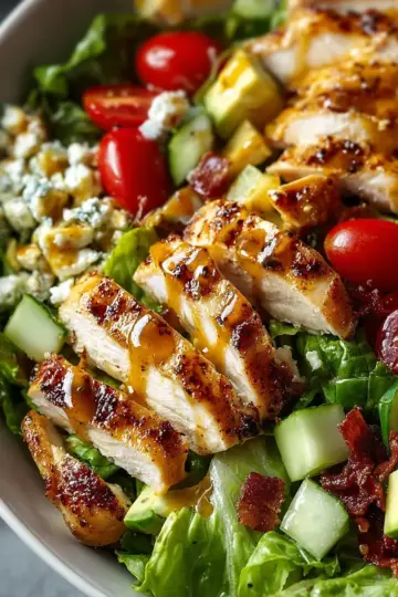 Delicious Honey Mustard Chicken Salad