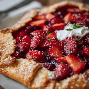 Strawberry Ricotta Galette