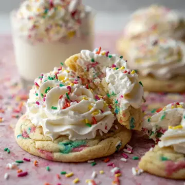 Funfetti Milkshake Cookies