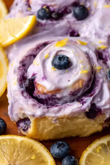 Lemon Blueberry Rolls