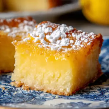 Lemon Gooey Butter Cake