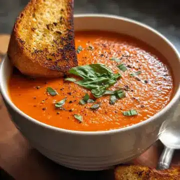 Easy Roasted Red Pepper Soup Recipe