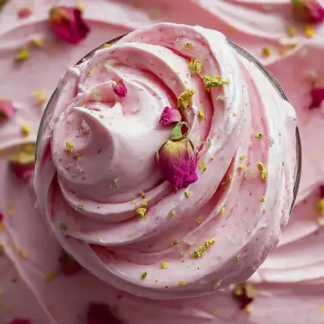 Delightful Rose Milk Mousse for a Sweet Floral Escape