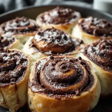 Decadent Chocolate Cinnamon Rolls for the Ultimate Breakfast Treat