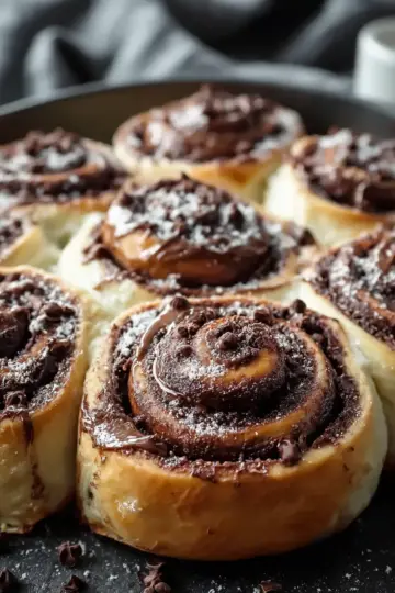 Decadent Chocolate Cinnamon Rolls for the Ultimate Breakfast Treat
