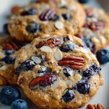 BLUEBERRY COCONUT PECAN COOKIES
