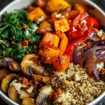 Easy Quinoa and Roasted Veggie Bowl Recipe