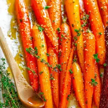 Honey Orange Roasted Carrots