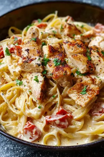 Creamy Cajun Chicken Pasta