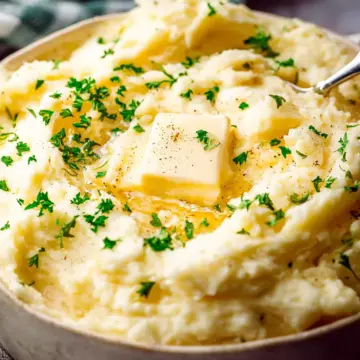Slow Cooker Browned Butter Mashed Potatoes