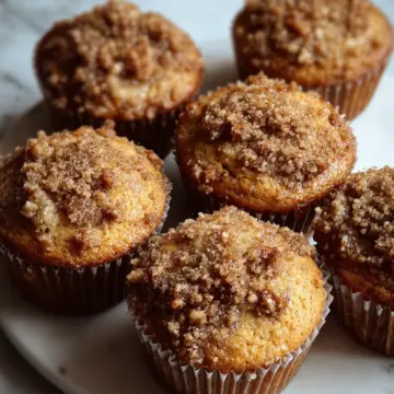 Banana Coffee Cake Muffins