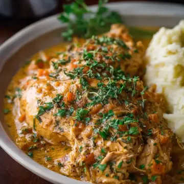 Crockpot French Market Chicken