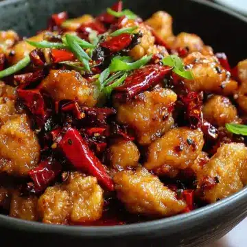 Quick and Crispy Szechuan Chicken