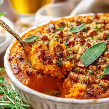 Savory Sweet Potato Casserole