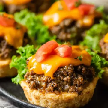 Easy Cheeseburger Tarts