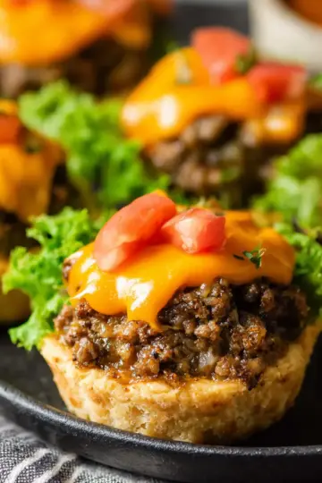 Easy Cheeseburger Tarts
