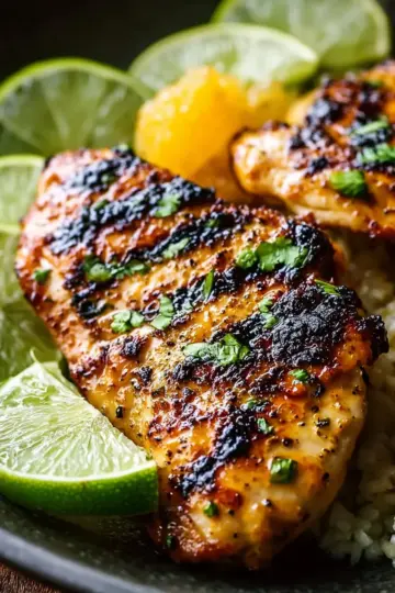 Zesty Margarita Chicken With Tequila Lime Marinade Delight