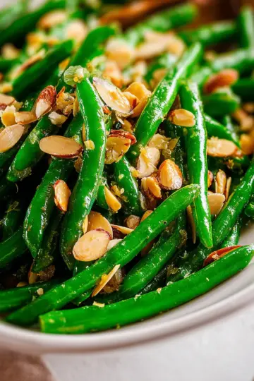 Green Beans Almondine