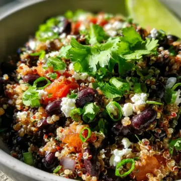 Black Bean Quinoa Salad Recipe