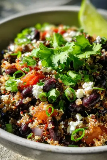 Black Bean Quinoa Salad Recipe