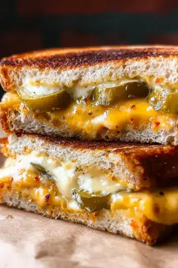Ultimate Pickle Grilled Cheese Sandwich