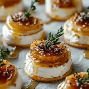 Goat Cheese and Honey Bites